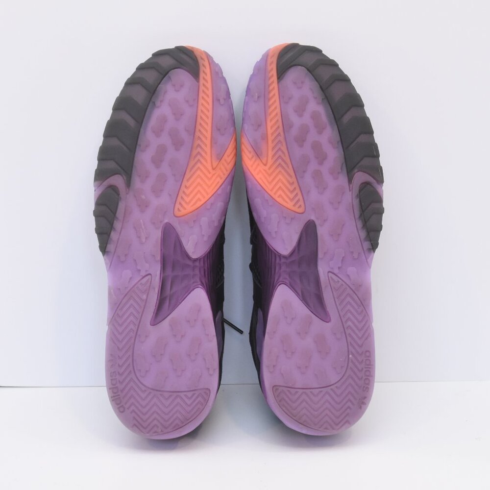 Rare Adidas Streetball 'Black Purple' Men's Sneakser EF6983 Shoes Size 17 EUC - Picture 10 of 16